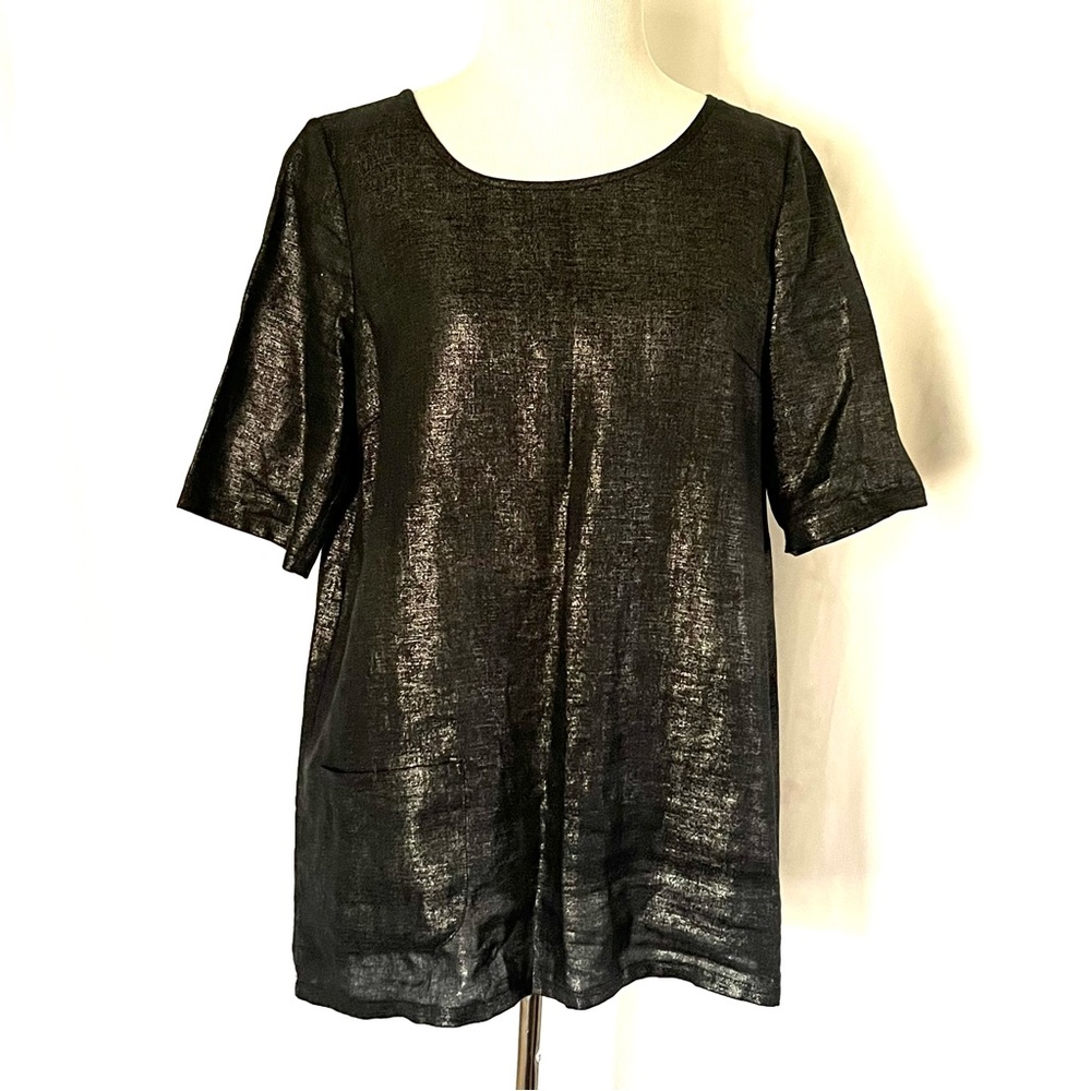 Lan Jaenicke  Waxed Linen Top